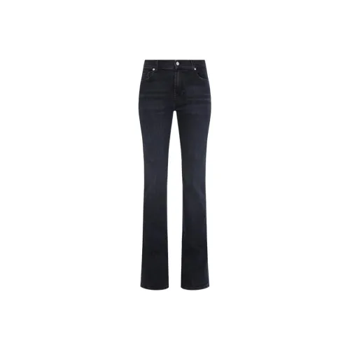 SEVEN FOR ALL MANKIND Черные Женские Джинсы