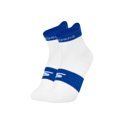 Skechers Угольно-черный/Зефирный белый/058B Kids Носки