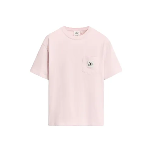 ZARA 50th Anniversary Collection Светло-персиковый Красный Женские T-рубашки