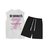 Фотиния Серый Топ Черные Штаны