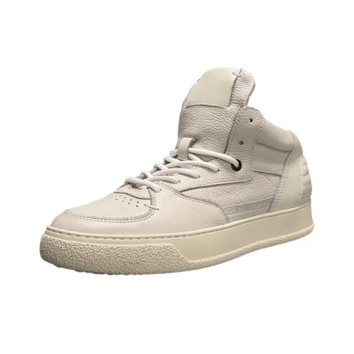 GEWEILUO MID Топ Скейтборд Кроссовки Мужские Белые