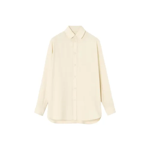 Loro Piana Лимон Шифон Женские Рубашки