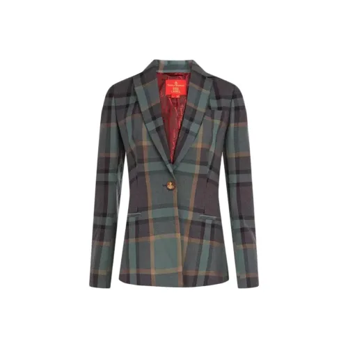 Vivienne Westwood Оливково-зеленый Женские Деловые костюмы