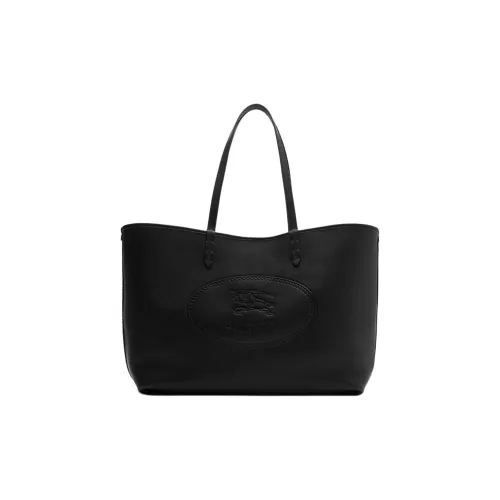 Burberry Сумка-тоут Highlands Среднего Размера Кожаные Ручки Застежка На Кнопки Съемная Сумка-кошелек