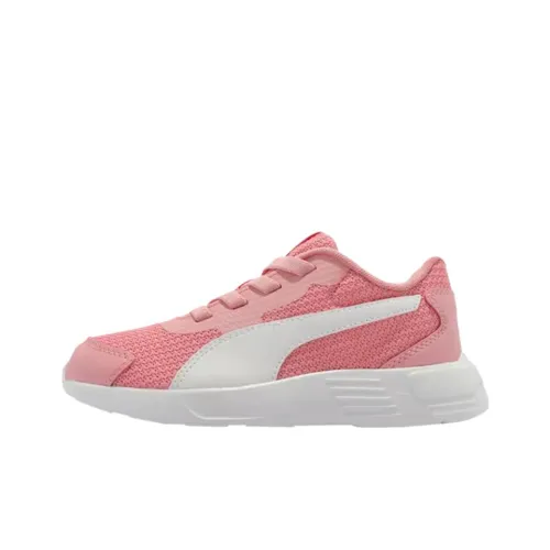 PUMA Taper Low Топ Тренировочные Кроссовки для Детей Розовые Унисекс