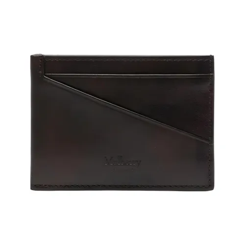 Mulberry Телячья кожа Держатель для карт Держатель для карт Мужской Шоколад