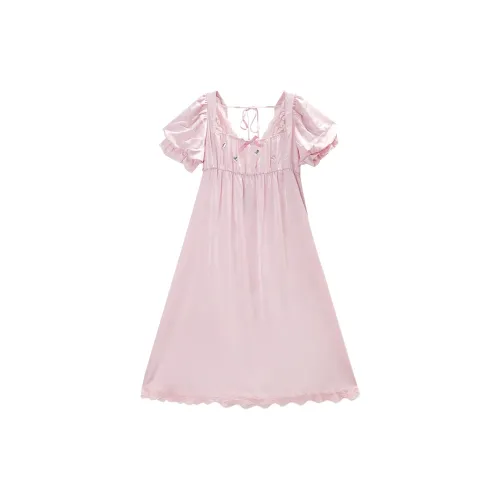 GUKOO Румяный розовый Женские ночные сорочки