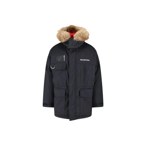 Balenciaga Черный Мужской Парки