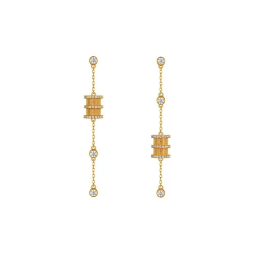 ATPLAY Серьги из стерлингового серебра 925 пробы с покрытием из 9K золота женские