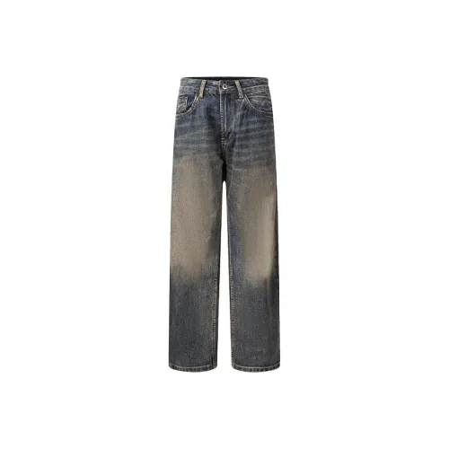 Xiyue Туманно-голубой Мужские Джинсы