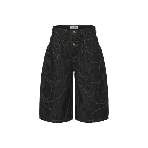 DND4DES Деним Унисекс Джинсовые шорты