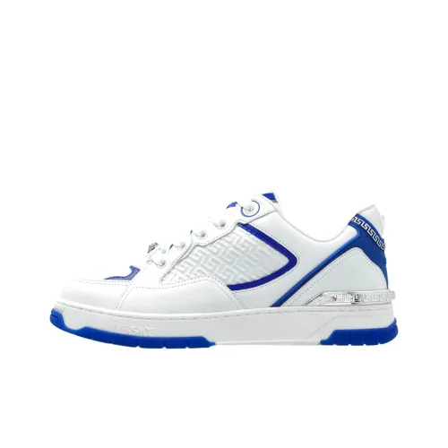 VERSACE Greca VERSACE Низкие Кроссовки для скейтбординга Мужские Синие Белые