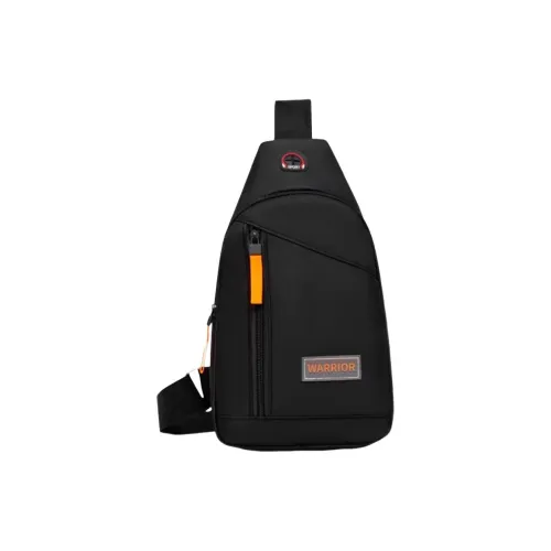Warrior Нейлоновая сумка Sling унисекс черного цвета
