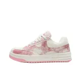 Бело-розовый