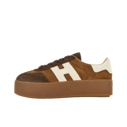 HOGAN Cool Low Top Скейтборд Кроссовки Женские Коричневые