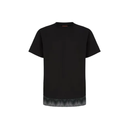 MISSONI Мужские черные T-рубашки