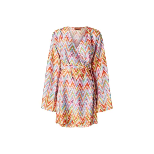 MISSONI Длинное платье с длинными рукавами женское
