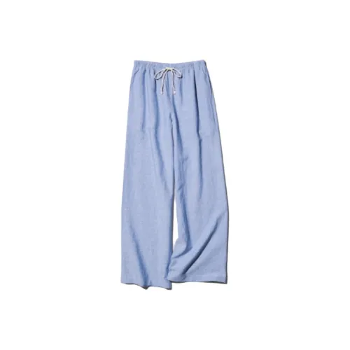 UNIQLO Синий Женские Повседневные Брюки