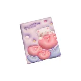 Фиолетовый цветочный дизайн, медведь-труба, 1 шт