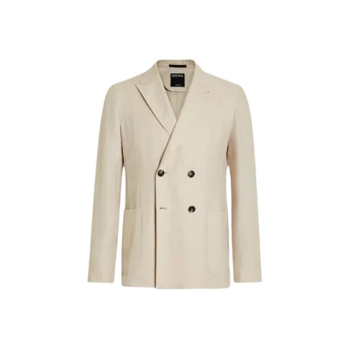 Ermenegildo Zegna Светлый Бежевый Мужские Куртки