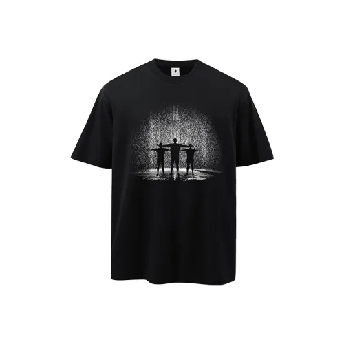 FOR FEAR THAT Черная унисекс футболка