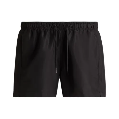 H&M Мужские черные плавательные шорты