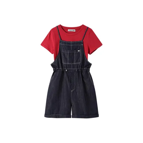 Giyu Красный Женские Повседневные Костюмы