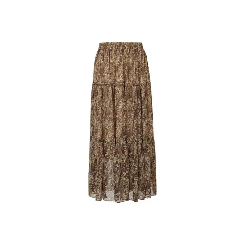 Hopeshow Повседневный Длинный Юбка Женские