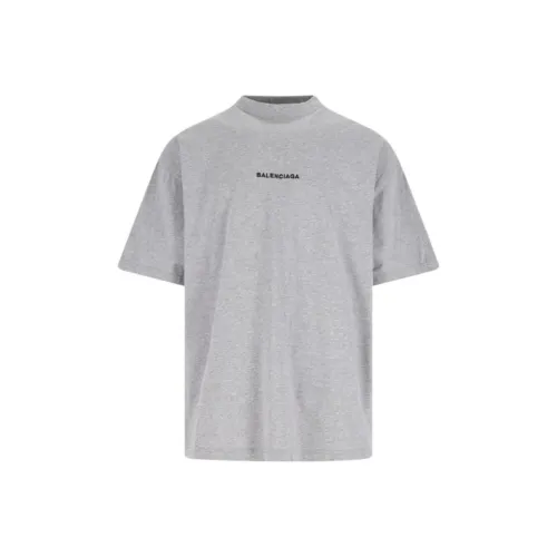 Balenciaga Серый Мужской T-Рубашки