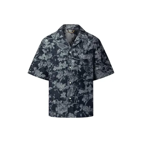 LOUIS VUITTON Blue Men's Shirts LOUIS VUITTON Синие Мужские Рубашки