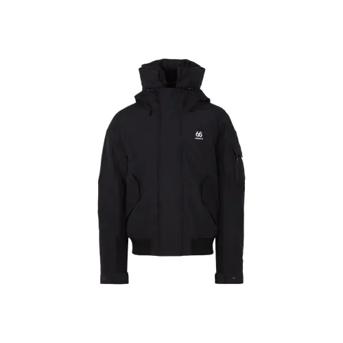 66°North Мужские черные куртки