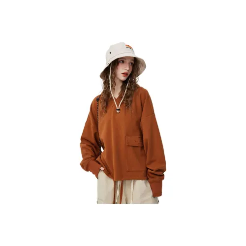 Coolhut Коричневые Женские Толстовки