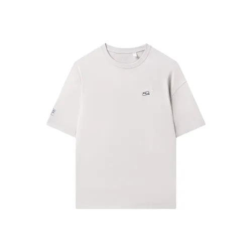 FILA Т-рубашка с оборванным рукавом унисекс фотиния серый