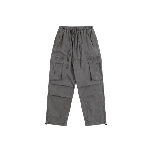 UKTK Light Gray Men's Casual Pants UKTK Светло-серые мужские повседневные штаны