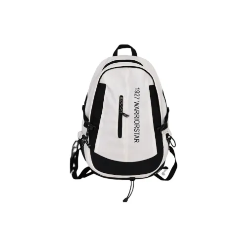 Warrior Нейлон Рюкзак Стандартный Унисекс Черный Белый