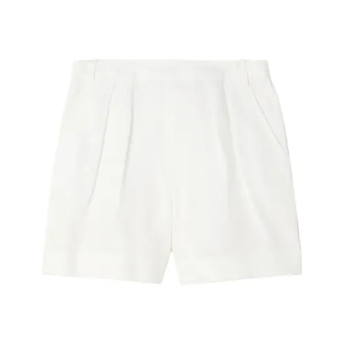 Loro Piana Белые Женские Повседневные Шорты
