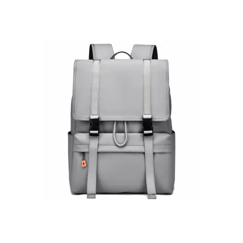 Yin Chu Нейлон Рюкзак Унисекс Черный Серый