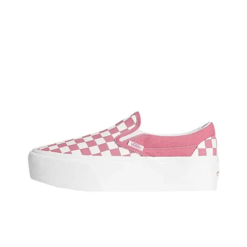Vans CLASSIC Slip-On Скейтборд Кроссовки Женские Розовые