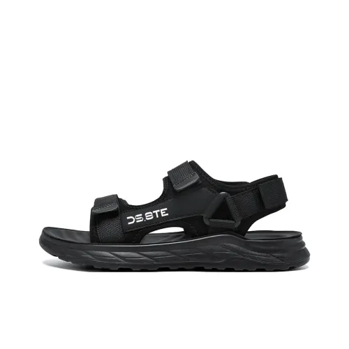 DOUBLE STAR 88 2025 Лето Дышащий Мягкий Подошва Тапочки Для Мужчин Пляжные Сандалии Мужской Черный