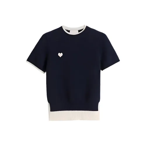 Leather Cat Белый Женские Трикотаж