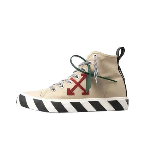 Off Белый High Top Кеды Мужские