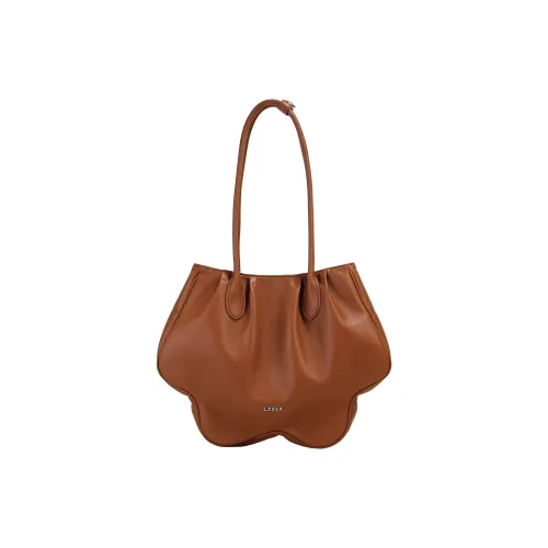 LOSEA ПУ (полиуретан) Сумка через плечо Большая Женская Коричневая