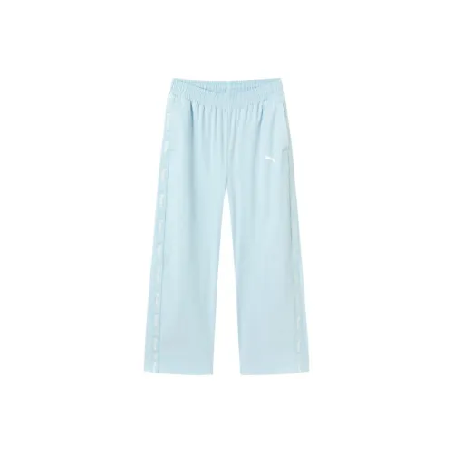 PUMA Розово-синий 80001 Kids Вязаные Тренировочные Брюки
