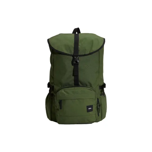 Vans Nylon Backpack Unisex Green Ванс Нейлоновый Рюкзак Унисекс Зеленый