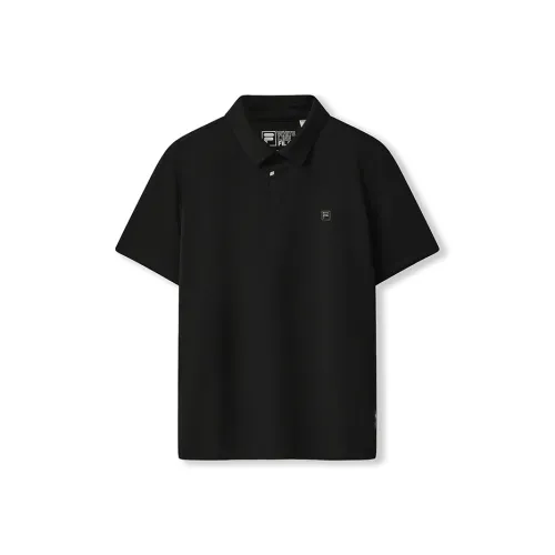 FILA Белый Глубокий Черный Мужская Поло