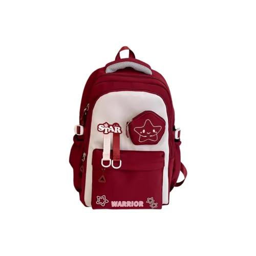 Warrior Нейлоновый Рюкзак Унисекс Бордовый