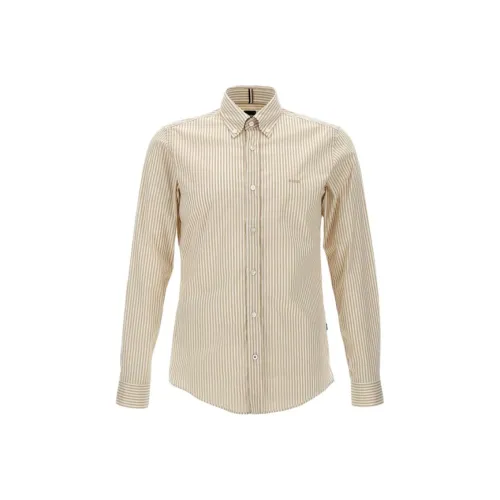 Hugo Boss Бежевые Мужские Рубашки