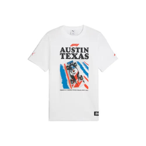 PUMA Остин Белый Унисекс Футболка