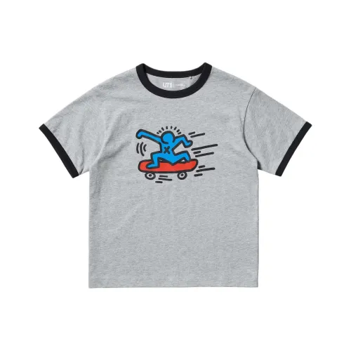 UNIQLO Серый Kids Т-рубашки