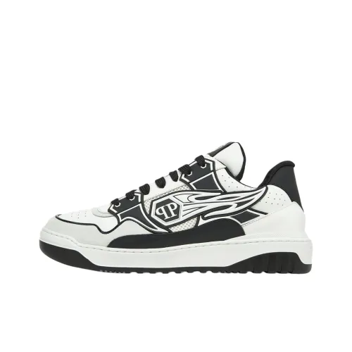 PHILIPP PLEIN Hexagon Low Топ Скейтборд Кроссовки Мужские Черные